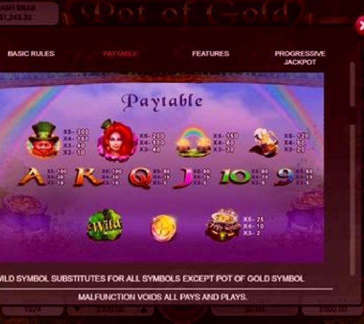Pot of Gold slot