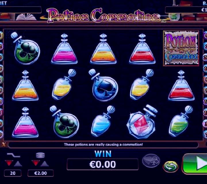 Potion Commotion slot game
