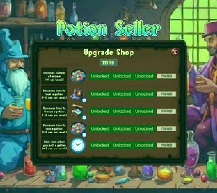 Potion Master slot