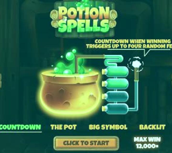 Potion Spells slot game