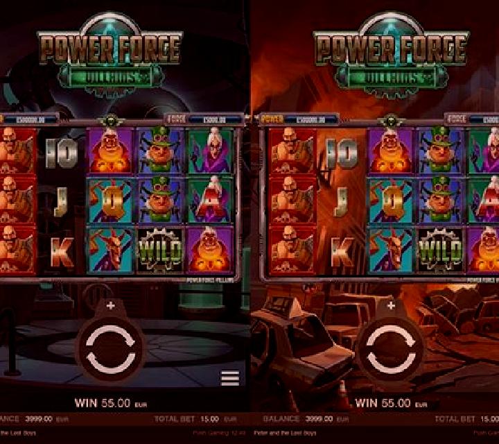 Power Force Villains slot game