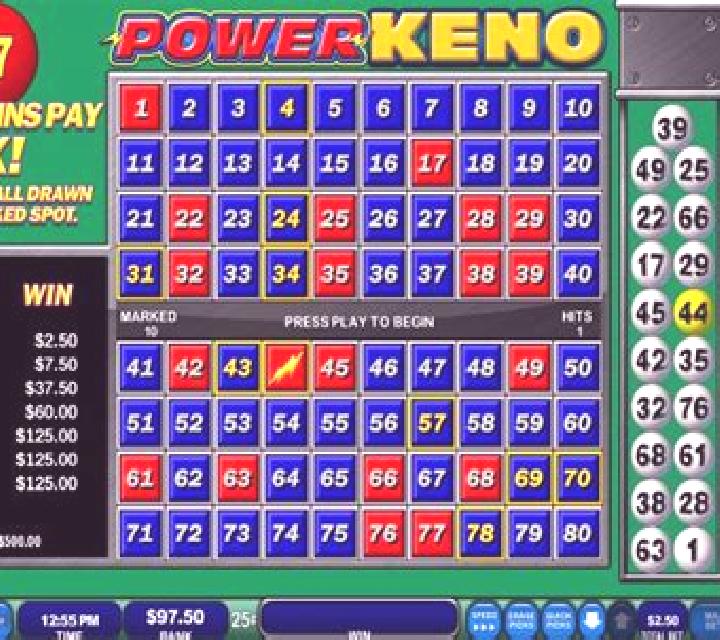 Power Keno online slot
