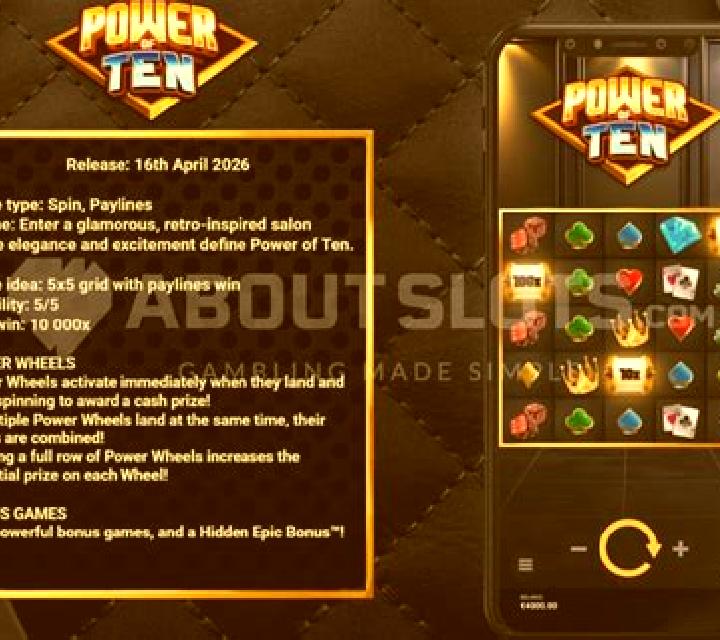 Power of Ten slot game