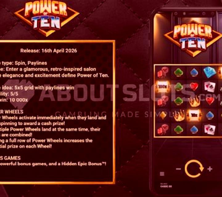 Power of Ten slot machine