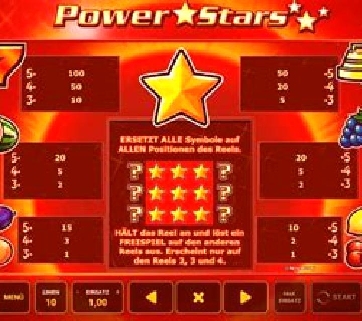 Power Stars online slot