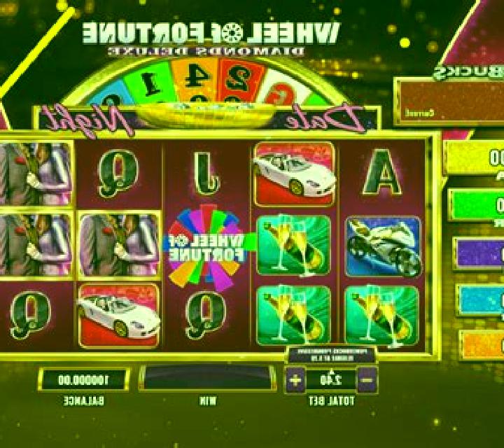 PowerBucks Wheel of Fortune Diamonds Deluxe Date Night slot