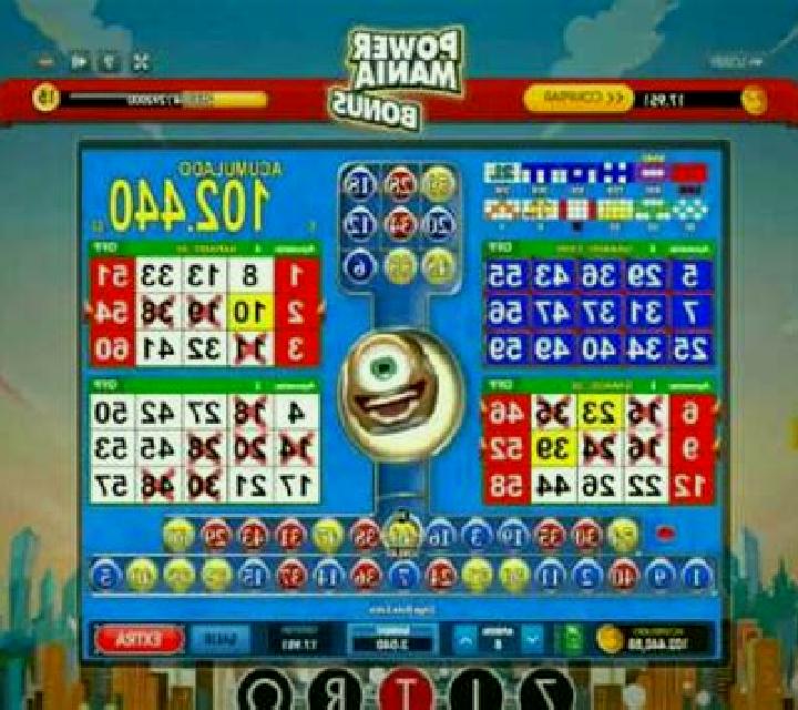 Powermania Bonus Bingo online slot