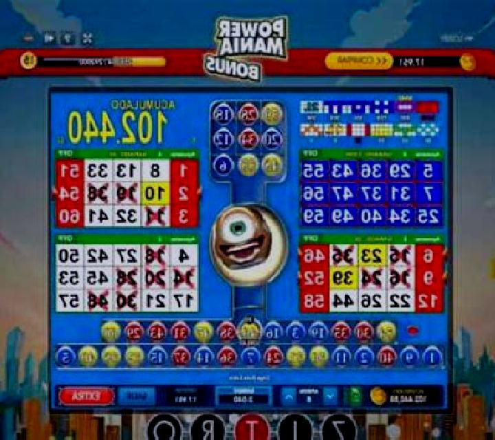 Powermania Bonus Bingo slot