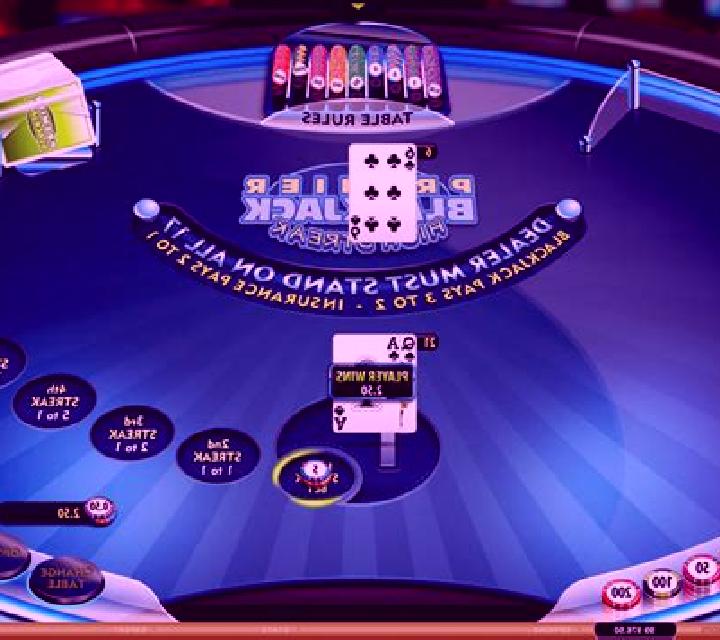 Premier High Streak Blackjack slot game