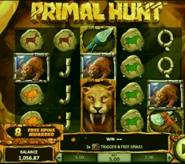 Primal Hunt slot machine