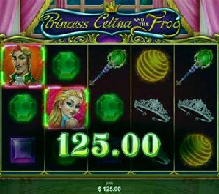 Princess Celina and the Frog slot machine