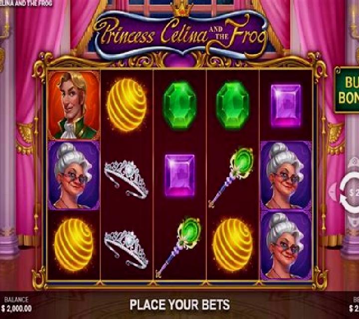 Princess Celina and the Frog slot