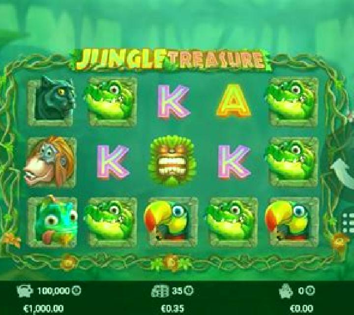 Princess of the Jungle - Treasure Hunt slot machine