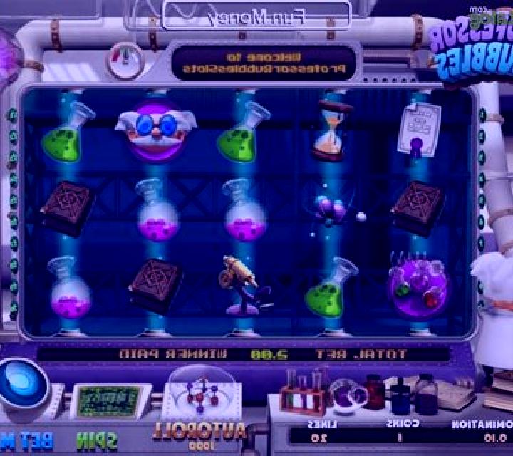Professor Bubbles slot