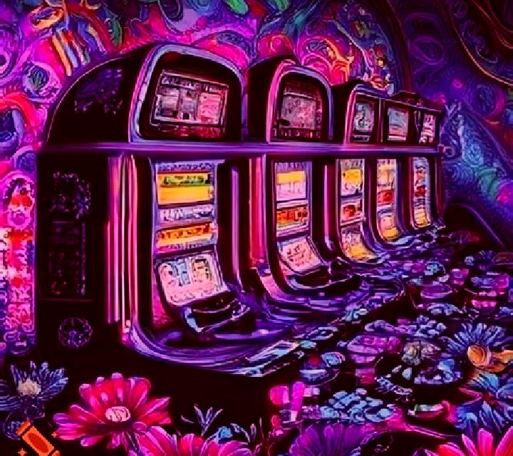Psychedelic Sixties slot machine