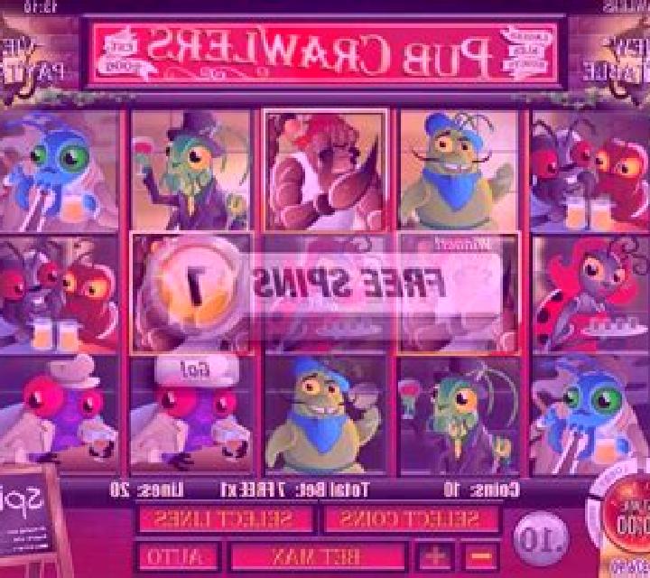 Pub Crawlers slot machine