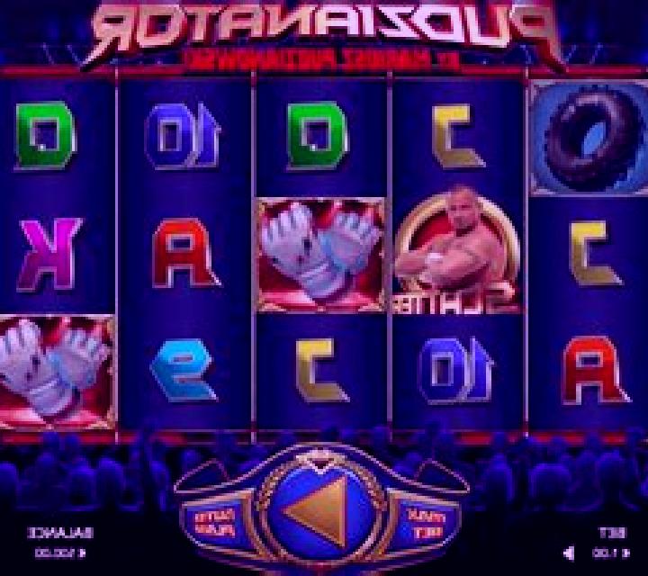 Pudzianator + slot game
