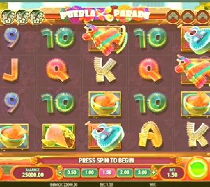 Puebla Parade slot machine