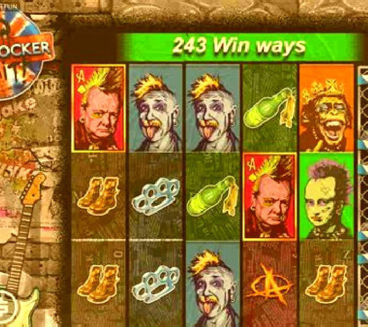 Punk Rocker slot game