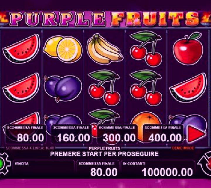 Purple Fruits slot game