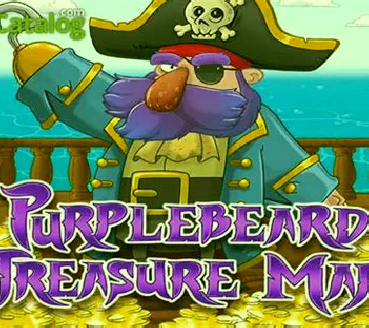 Purplebeard Treasure Map Wheel of Riches slot