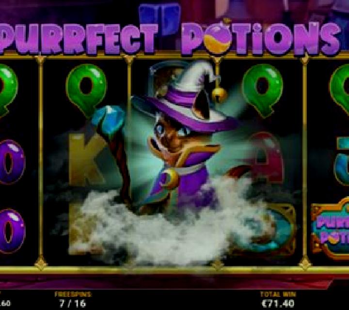 Purrfect Potions online slot