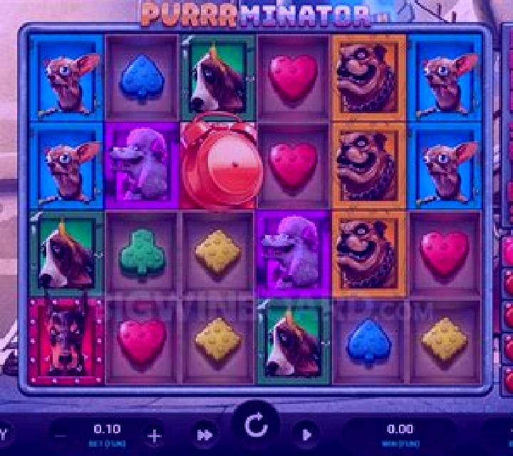 Purrrminator slot