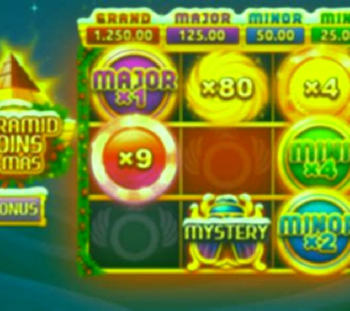 Pyramid Coins X-Mas slot machine