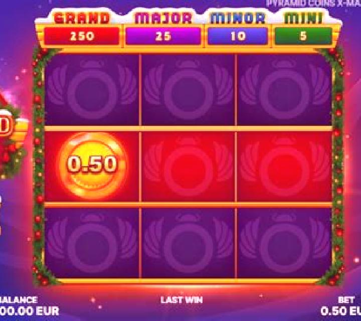 Pyramid Coins X-Mas slot