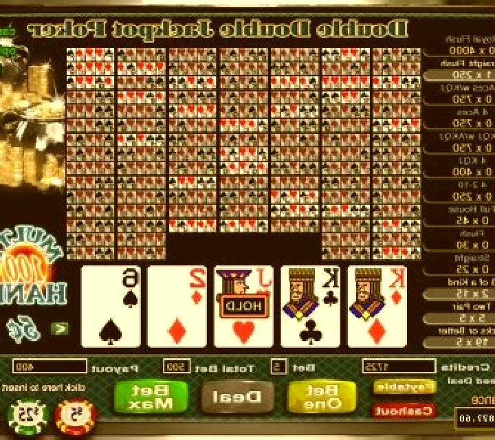 Pyramid Double Jackpot Poker (Betsoft) online slot