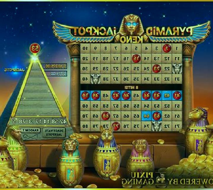 Pyramid Jackpot Keno slot game