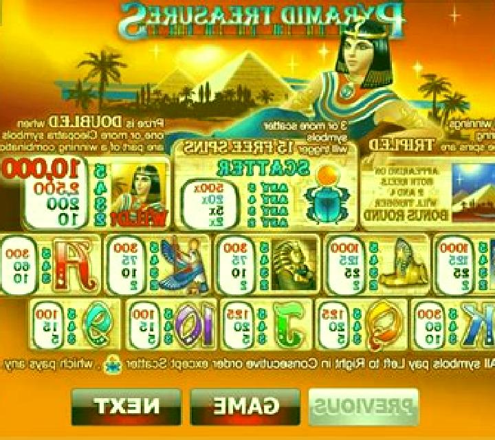 Pyramid Treasures slot