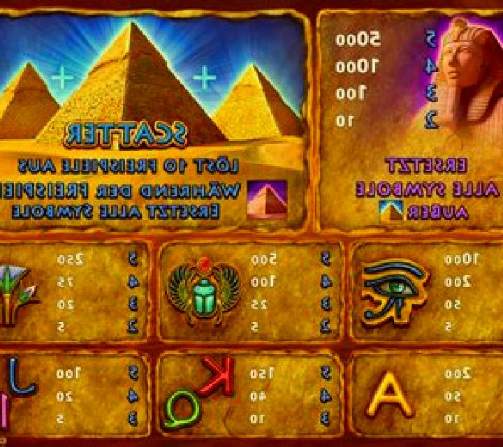 Pyramids Deluxe HD slot game