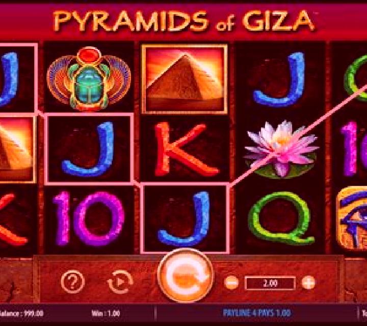 Pyramids of Giza slot game