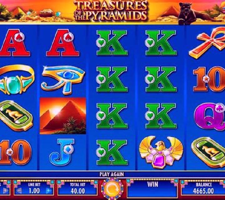 Pyramids slot machine