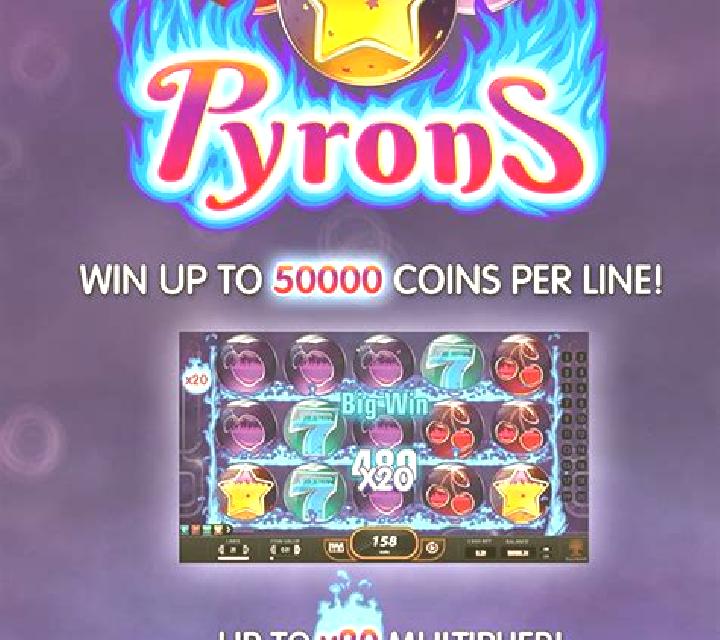 Pyrons slot game