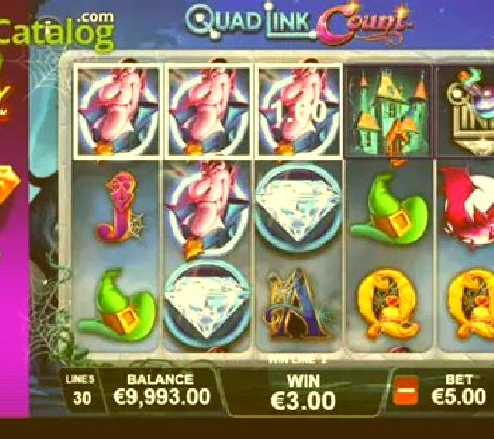Quad Link: Count slot machine