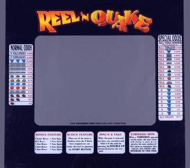 Quake slot machine