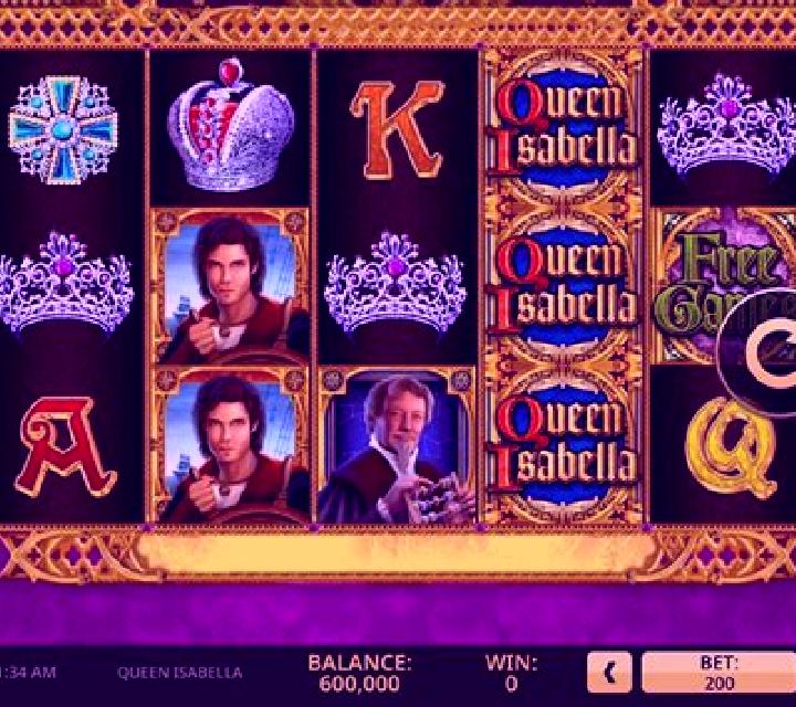 Queen Isabella slot game