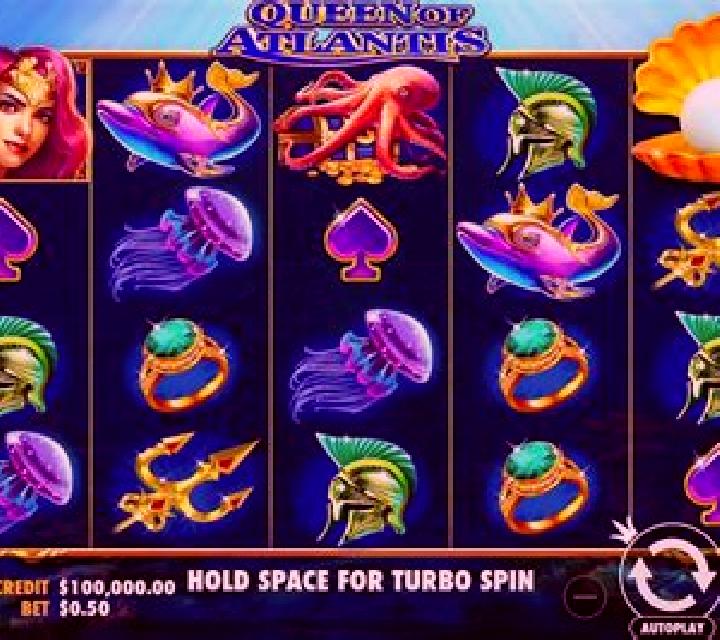 Queen of Atlantis slot game