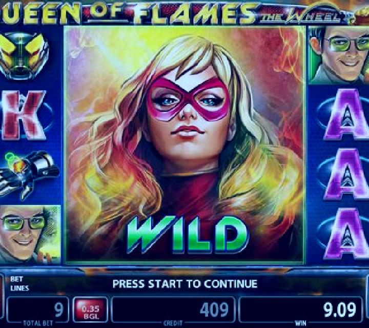 Queen of Flames slot machine