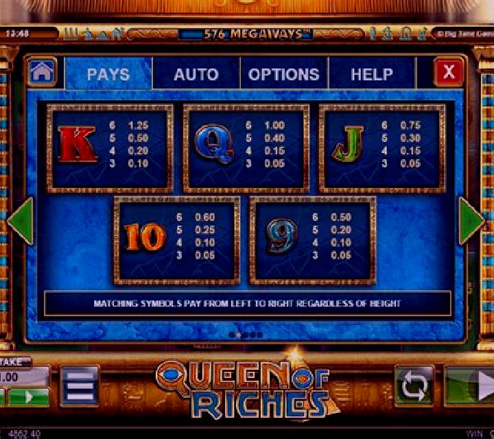 Queen of Riches slot game
