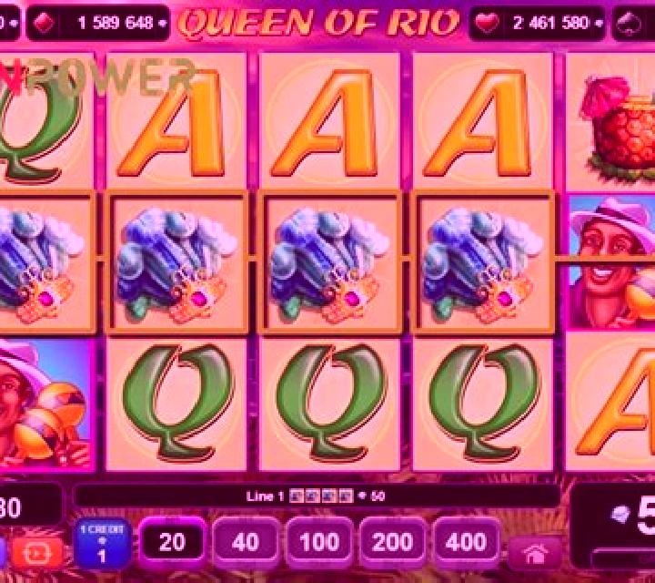 Queen of Rio slot game