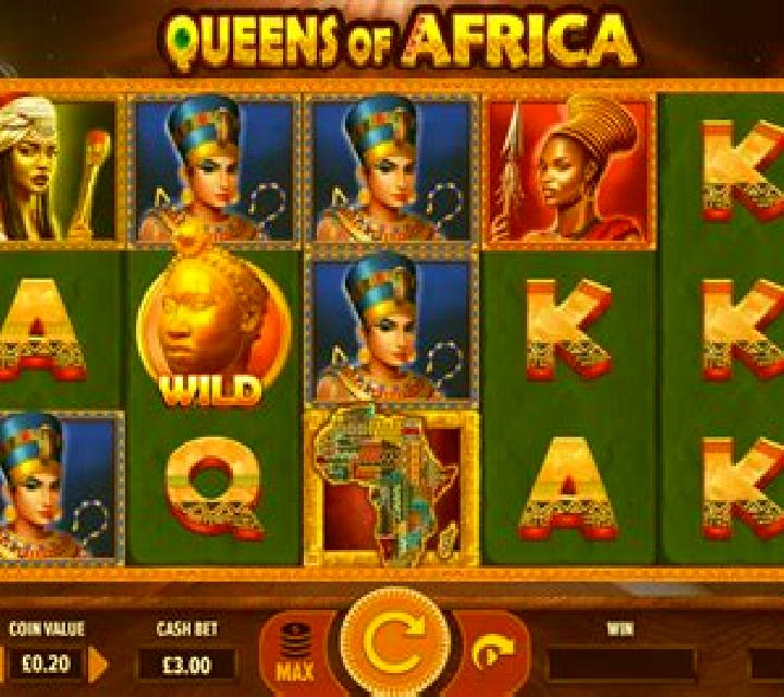 Queens of Africa slot machine