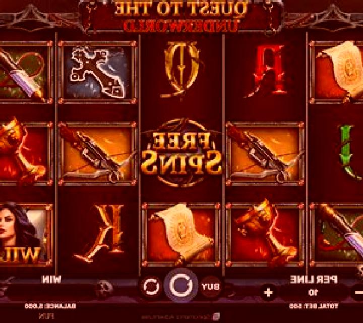 Quest To The Underworld online slot
