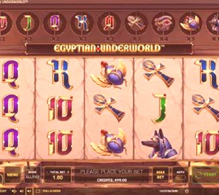 Quest To The Underworld slot machine