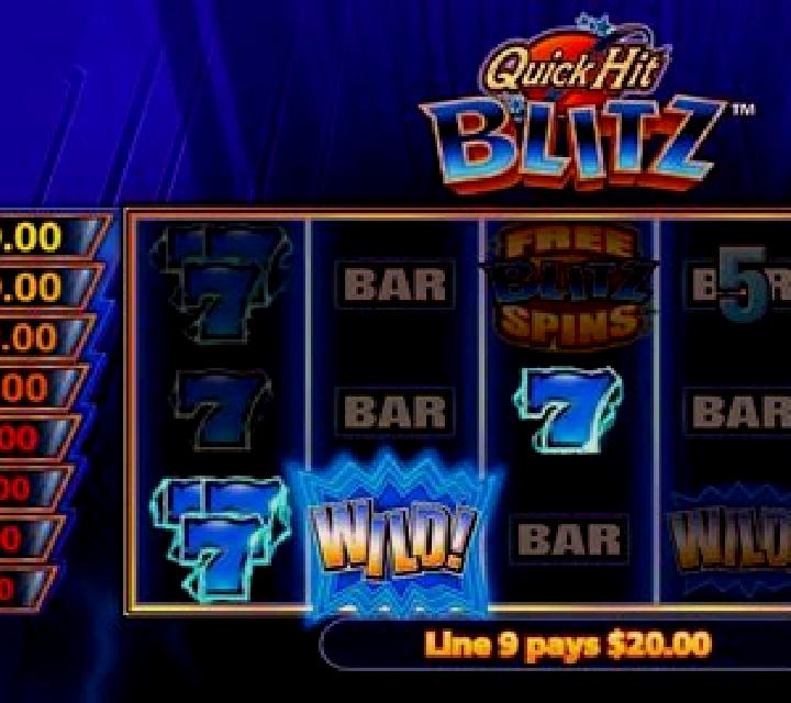 Quick Hit Blitz Blue online slot