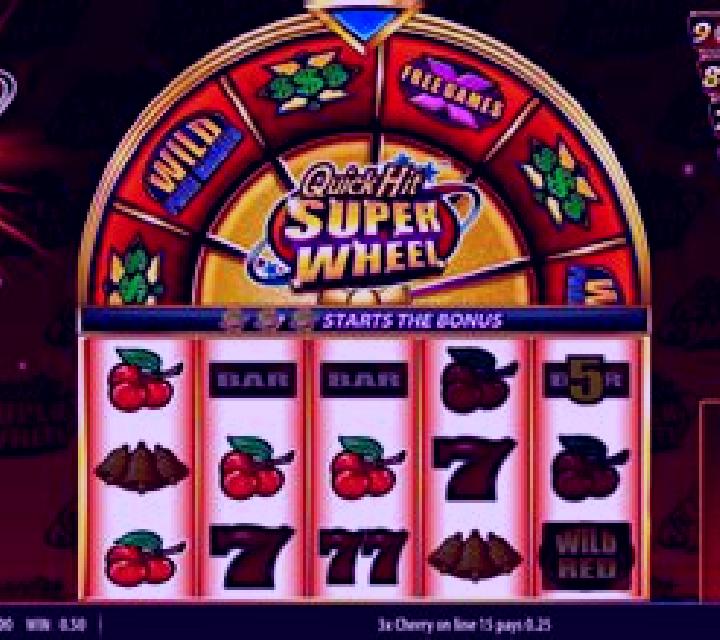 Quick Hit Super Wheel Wild Red slot game