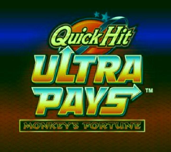 Quick Hit Ultra Pays Monkey s Fortune online slot