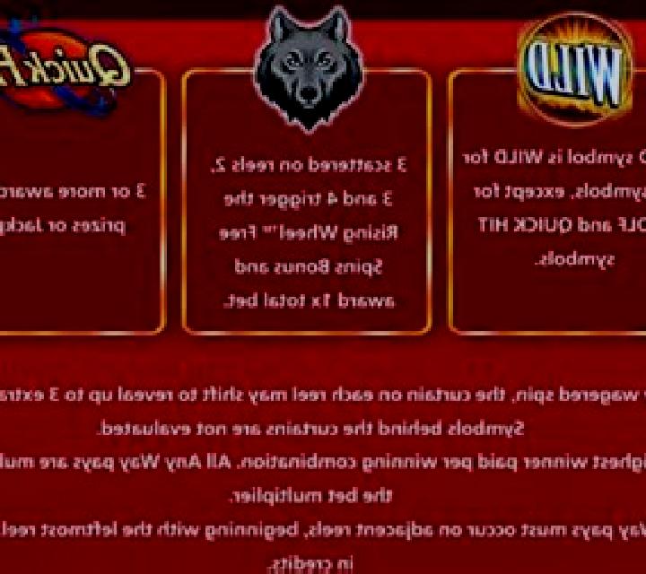 Quick Hit Ultra Pays Wolf Mountain online slot